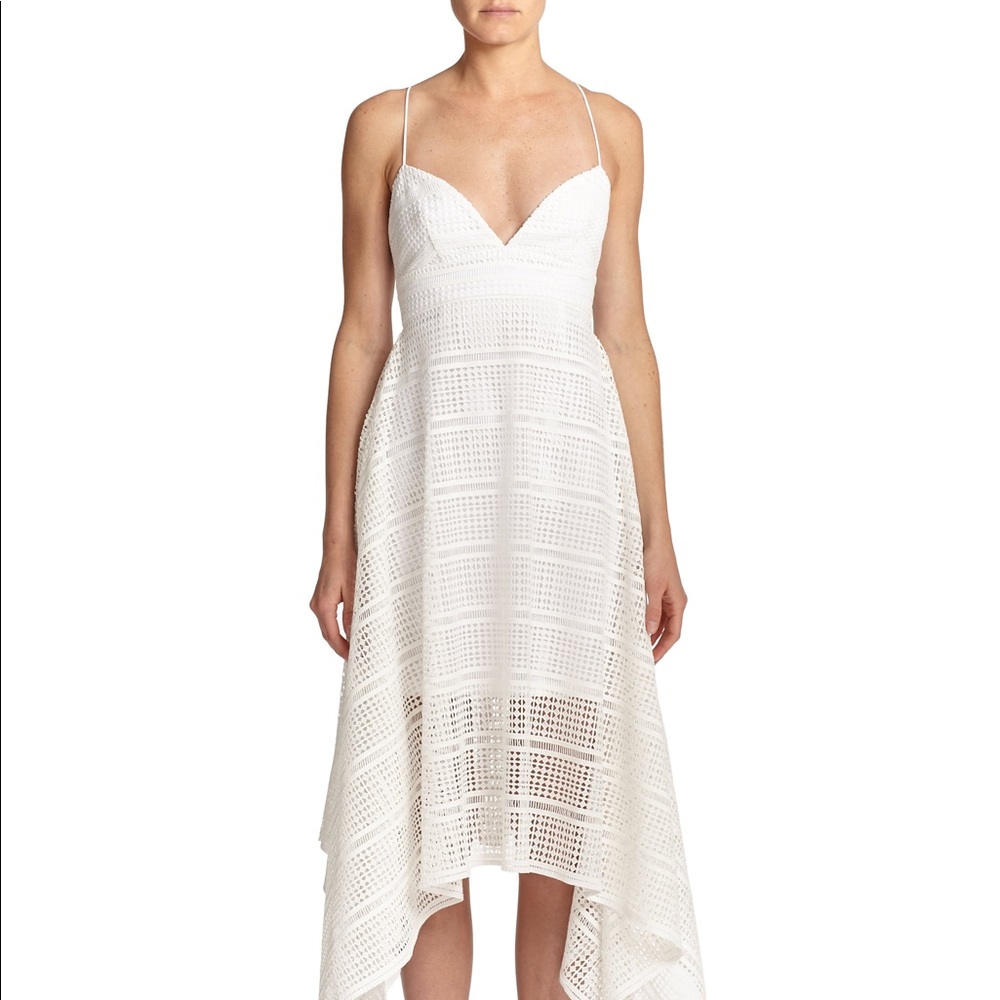 NICHOLAS White Hankerchief Dress - 2